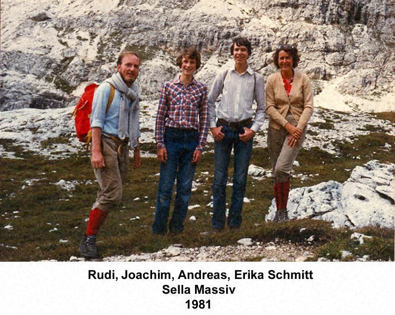 Rudi Joachim Andreas Erika Schmitt 1981